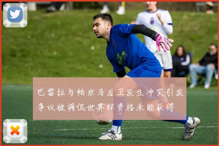巴雷拉与帕尔马后卫发生冲突引发争议被调侃世界杯资格未能获得